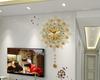 European Luxury Peacock Wall Clock for Elegant Living Room Decor
