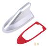 Shark Fin Antenna Universal Car Radio FM/AM Signal Amplifier Decorative Roof Aerial Base Sticker for SUV Sedan Auto Tuning
