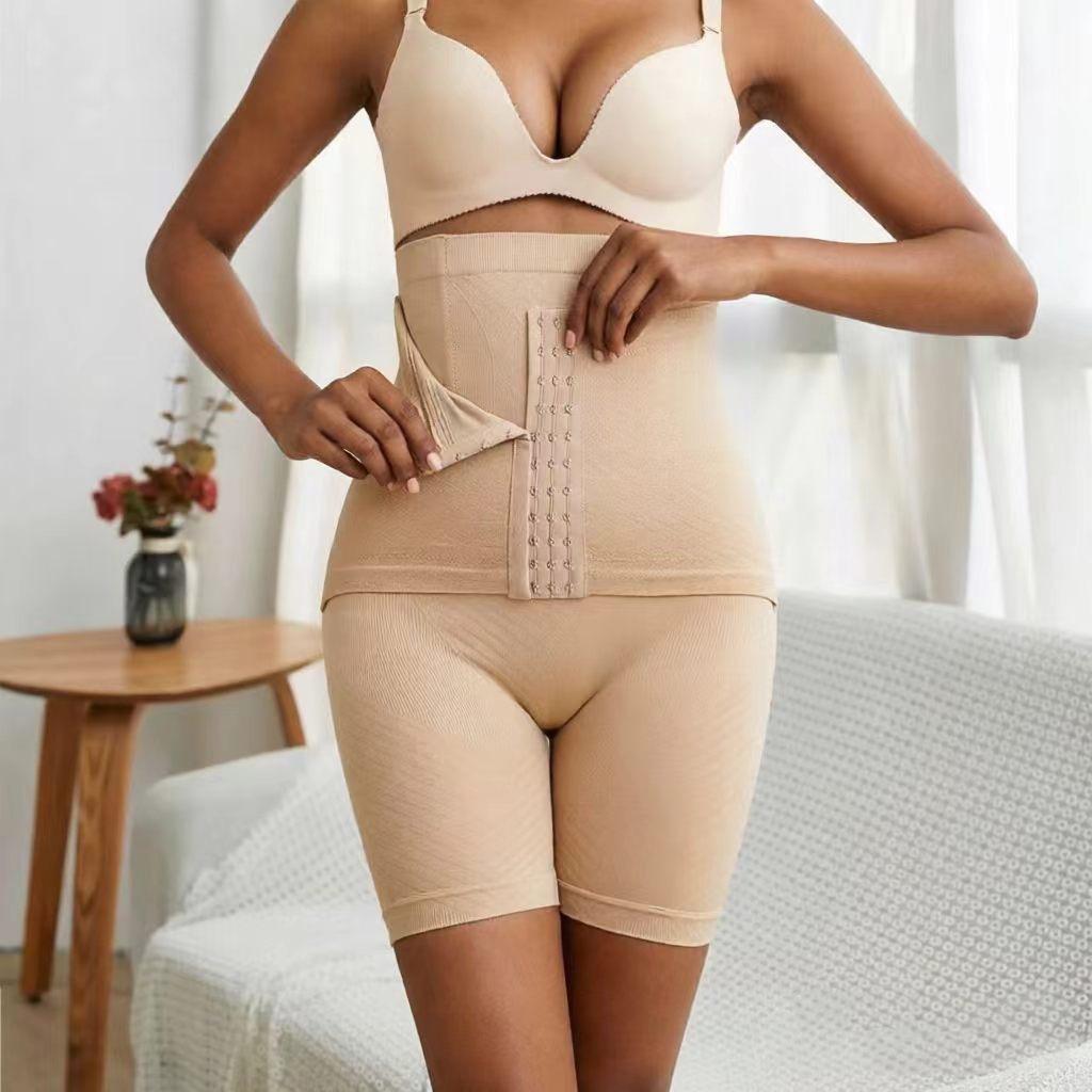 Women's High-Waisted Body Shaper Pants: Postpartum Tummy Control, Butt Lifting, Seamless Waist Cincher