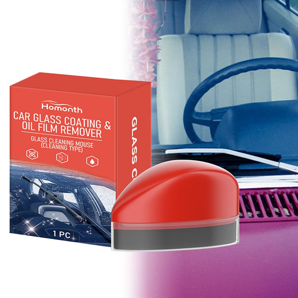 Car Glass Cleaning Mouse Powerful Windshield Cleaner Stains Car Remove Film Cleaning Accessories Oil Remover V8s8