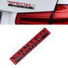 3D Metal SPECIAL EDITION Car Decoration Sticker For Car Modification LIMITED EDITION Accessories