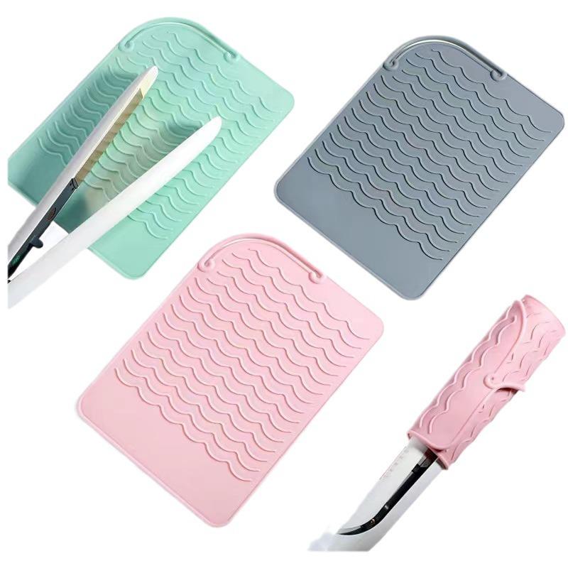 Silicone Non-slip Heat Resistant Mat for Curling Iron & Straightener