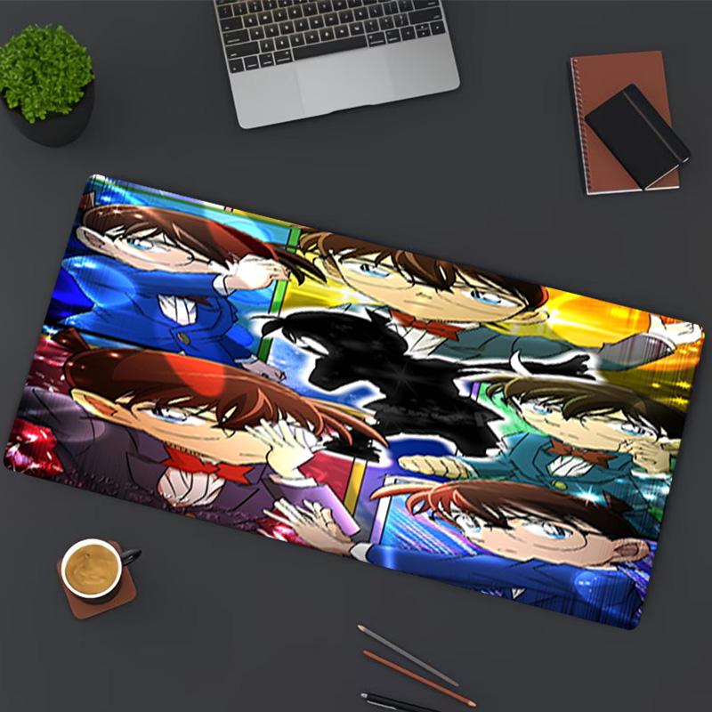 Detective Conan Print Mouse Pad, for Keyboard Pad Laptop PC Mat for Office Home Use, Desk Decor, Perfect Birthday Gift for Gamers