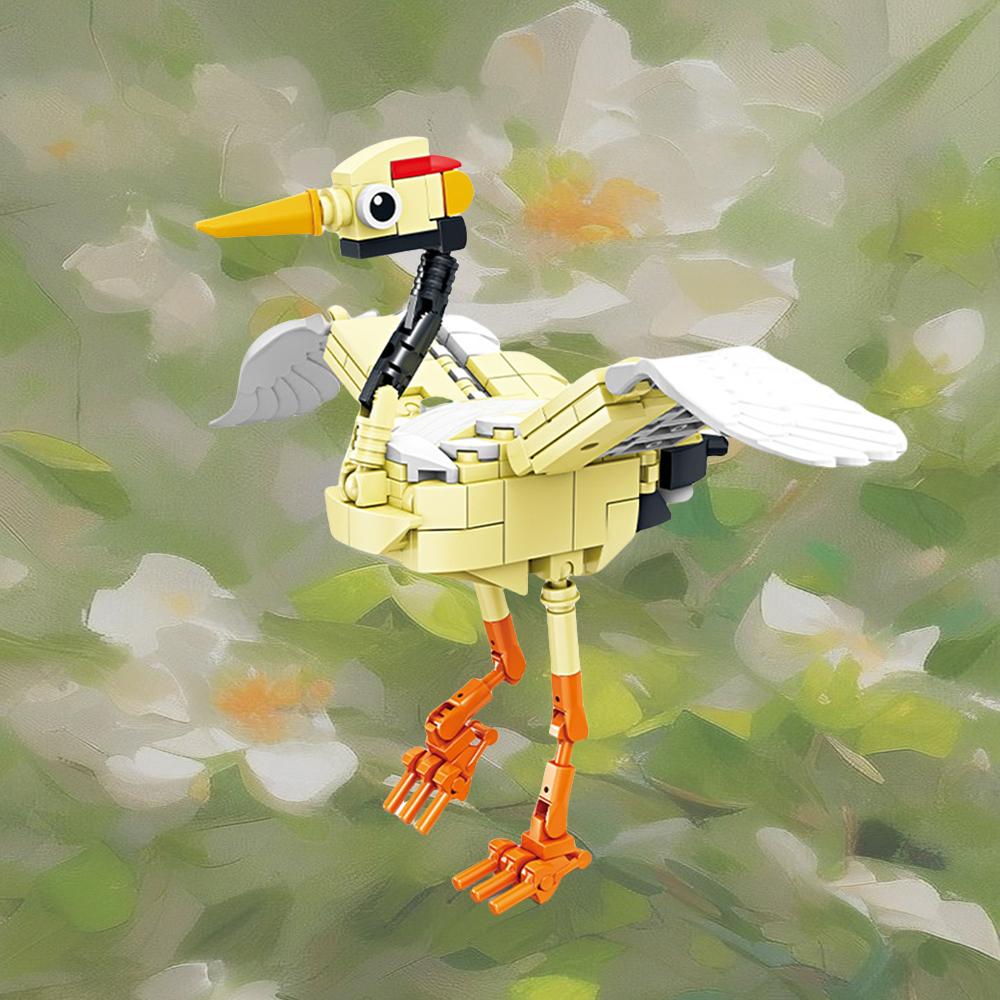 3D Cartoon Animal Building Blocks Educational Toy for Kids Lifelike Desk Decoration Creative Male and Female Gift Ideal Present