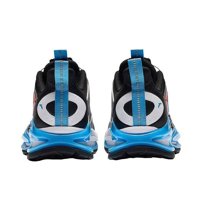 Anta Comfortable Simple Versatile Trendy Kids Running Shoes Kids Sneakers Black Anta-White Sky-Blue A12445536-2