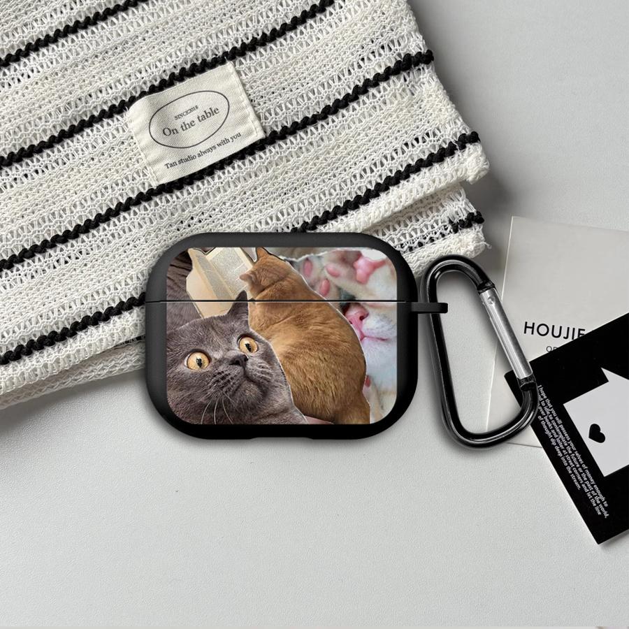 Expressive Cat Case For Airpods Pro2 Pro3 2 Pro 4 3 1 Earphone Cases Cover