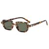 Retro Small Square Sunglasses Women Men UV400 Luxury Fashion Eyewear Rivets Shades Brand Oculus Gafas