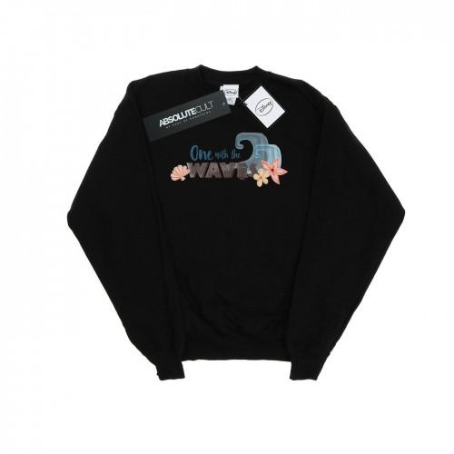 Disney Womens/Ladies Moana One With The Waves Sweatshirt