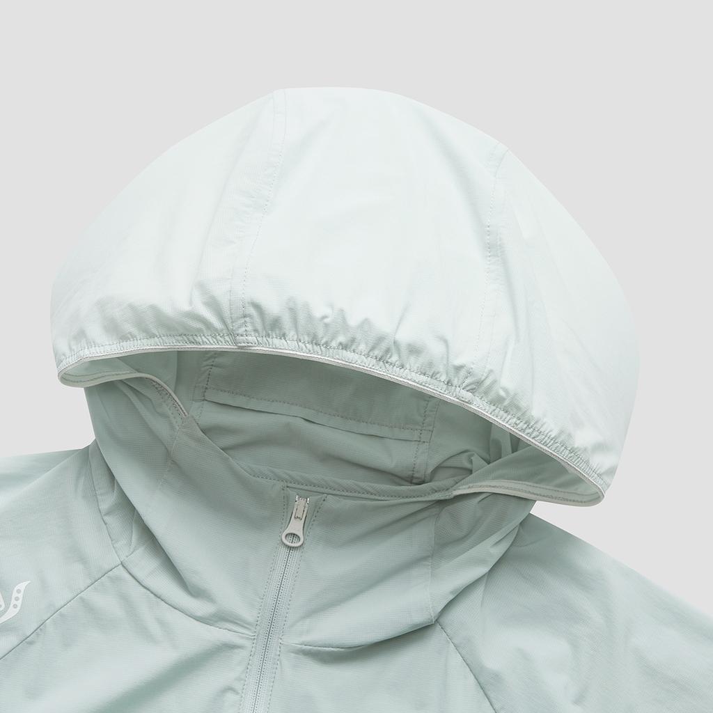 SAUCONY Hooded Zip Long Sleeve Jacket Women Jackets SA1269SC41T-BL174