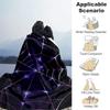 1pc Spider Web Printing Lightweight Flannel Blanket, Comfortable and Warm Blanket, for Camping Sofa Bed and Couch Office, Suitable for Gift B