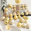Hanakaze Luxurious Set of Christmas 10 Different Stylish and Gorgeous Gold Perfect for DIY Christmas Decorating and Adding a New 100-Piece