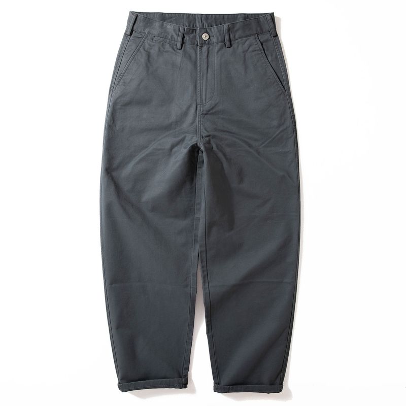 Men s American-Style Trendy Cotton Pants 2025 Autumn Work Casual Long Pants Men s Loose Straight-Leg Casual Pants Dark Gray EUR30