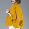 Windbreaker Jacket Top Chinese Style Women's Thin Short Jacket Women's Early Spring and Autumn Mother Fashion Casual Shirt Women