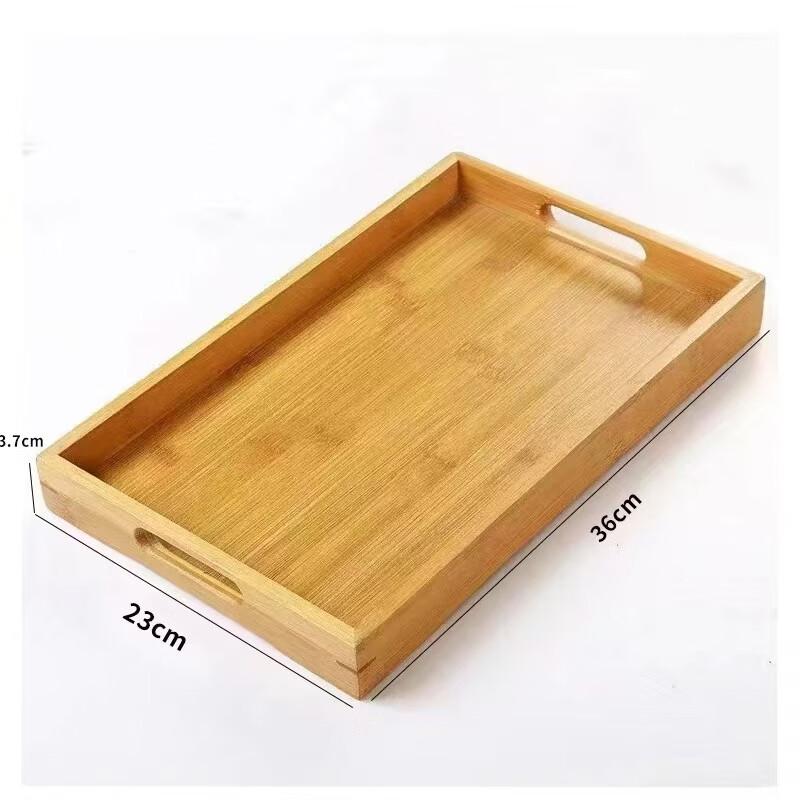 Wooden Tea & Fruit Serving Tray