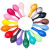 100 Stück Beutel 10 Zoll Professioneller Ballon Happy Birthday Rund Matt Verschiedene Farben Regenbogen Latexballon Packung mit 100