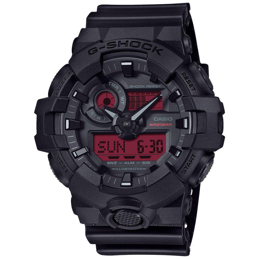 

Casio G Shock G Shock Черный Красный Черный Ga 700bbr 1ajf