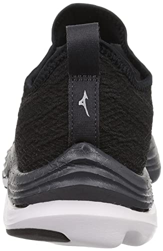 Mizuno Wave Aero 20+R Running Shoes, Lightweight, Men's, Dark Gray/Black/Gray, Size 25.0 cm, 3E, for Jogging, Marathons, Sports, and Training