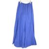 Plage [Made in 2011] 23-060-922-7090-2-0 Linen Blend Flare Long skirt 38 blueUsed