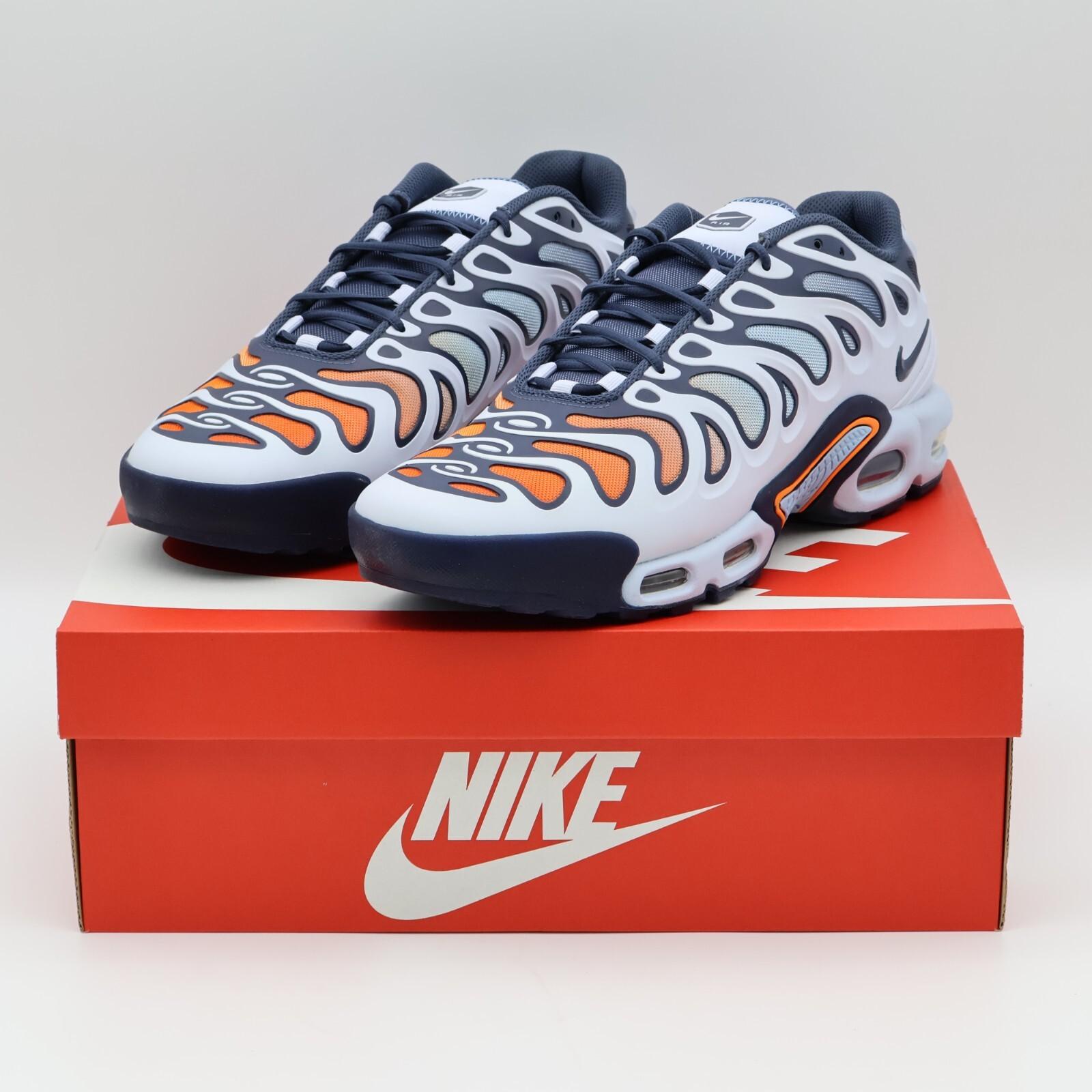 FD4290-004 Nike Air Max Plus Drift Football Grey Thunder Blue Aquarius (Мужской) 10