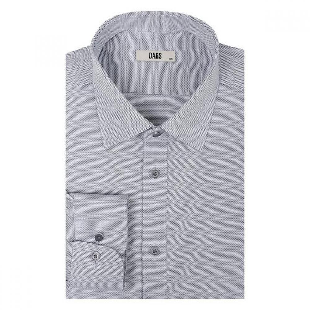 Daks Men S Long Sleeve Micro Pattern Shirt Regular Fit dmp1Shdl123g1