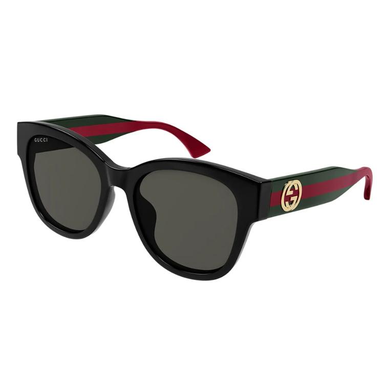 Gucci Personalized Design Acetate Butterfly Sunglasses Women's Black
