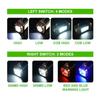 High Power LED Flashlight USB Rechargeable IP44 Waterproof Multifunctional Portable Light Power Bank for Camping Hiking