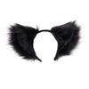 Flauschige Realistische Textur Kunstpelz Katzenohren Flexibles Tier-Haarband Anime Cosplay