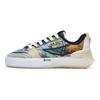 FILA Mixa Van Gogh Dragon Scale Fabric TPU Leather Casual Low-Top Sneakers Men sneakers Frosted-Blue F12M224201FFV
