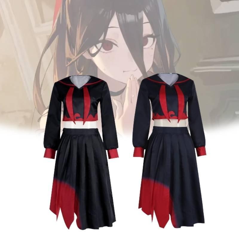 Vibrant Cosplay Costume Blue Archive Inspired Jk Uniform Polyester Fabric