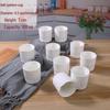 White Ceramic Tea Cup Set