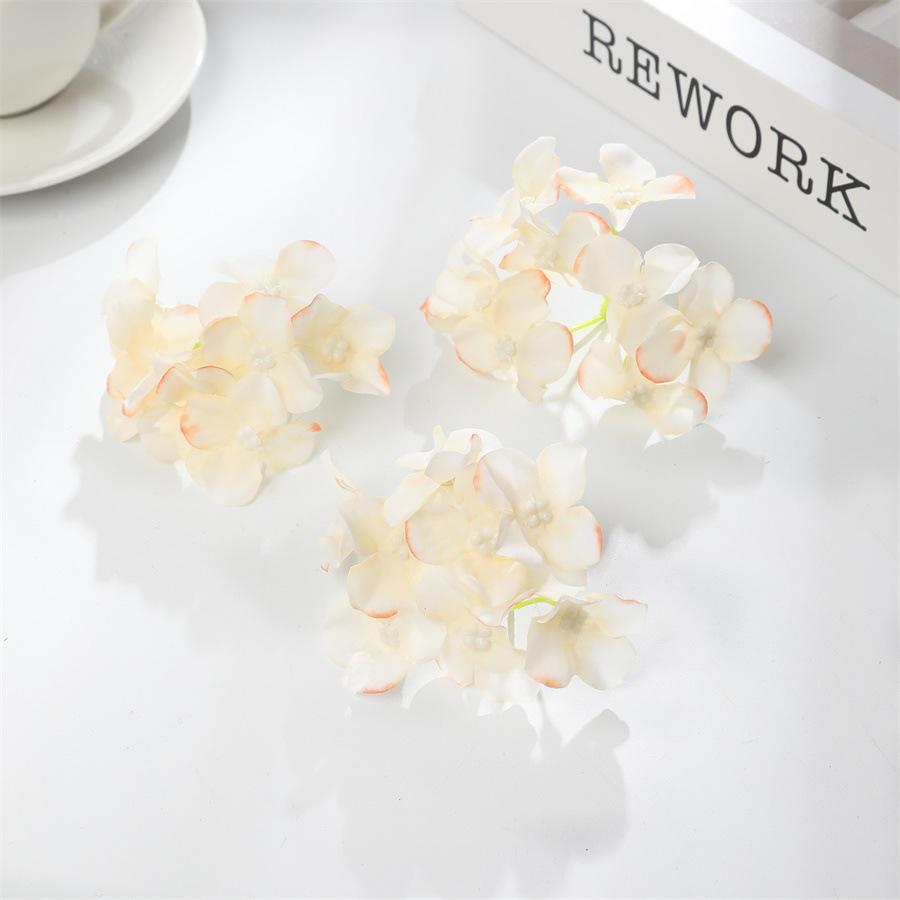Simulated Hydrangea Accessories: DIY Handicraft Hanfu Flower Decorations