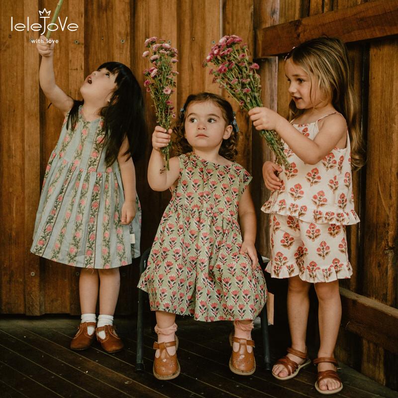 LELE JOVE Girls' Summer Printed Vest