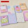 New High Looking Korean Gift Style Tearable Note Memo Pad Star Handbook Material Learning Portable Office School Supplies Kawai