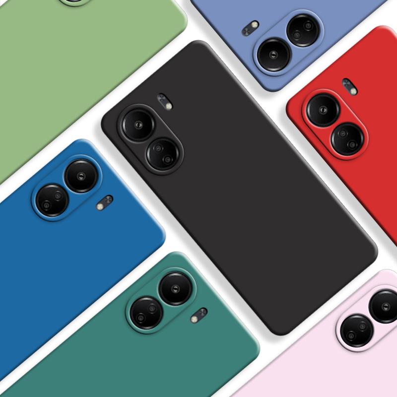 

Для Xiaomi Redmi 13C 4G Чехол для Redmi 9C 10C 12 12C 13C Чехол Оригинальный жидкий силиконовый резиновый противоударный бампер для Redmi 13C