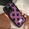 iPhone Case Compatible with 12/13/14 Pro, 15, 16, 17, 17 Pro Max - Square Design