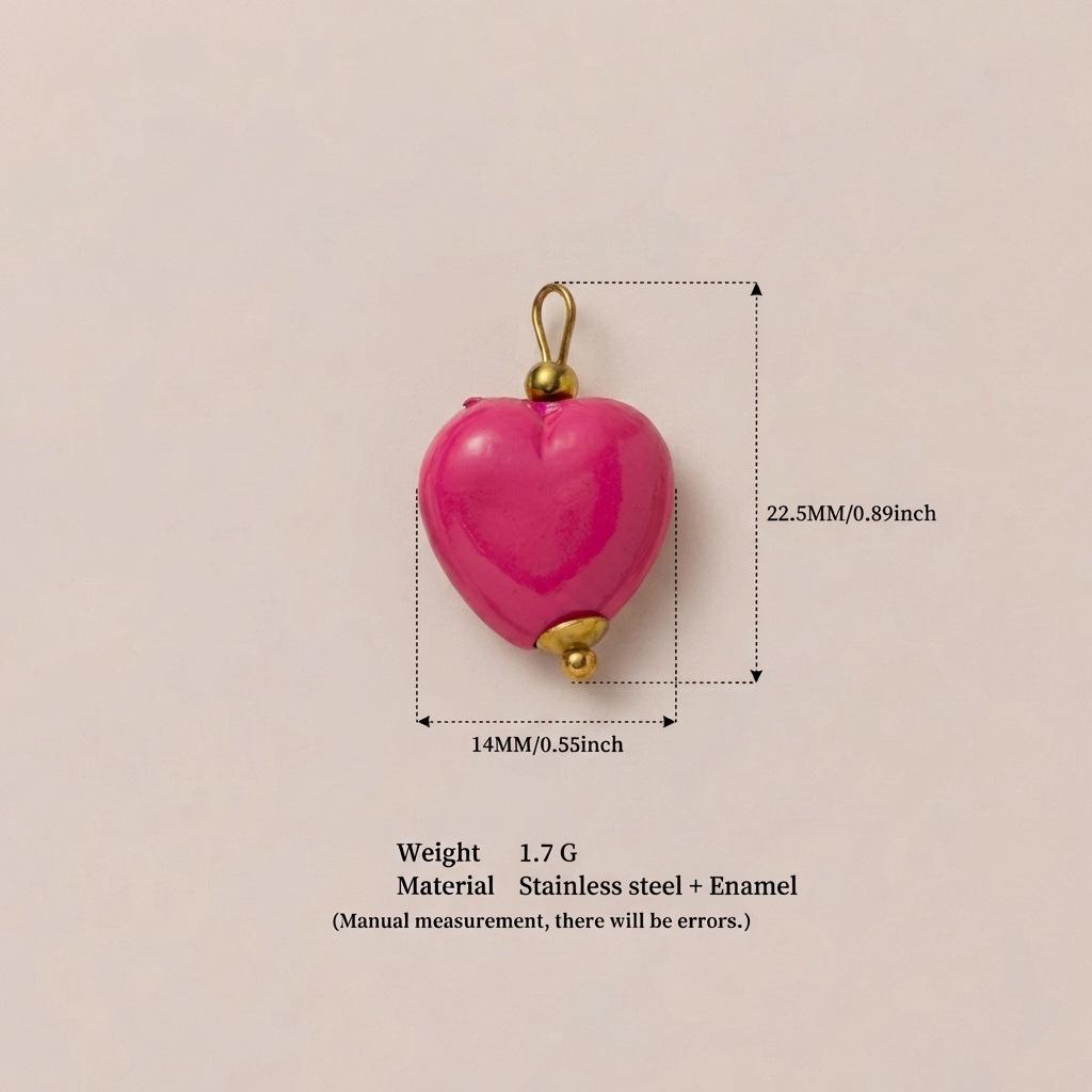 Pendentif Transfrontalier en Acier Inoxydable Or 18K: Série Personnalisée DIY pour Femmes
