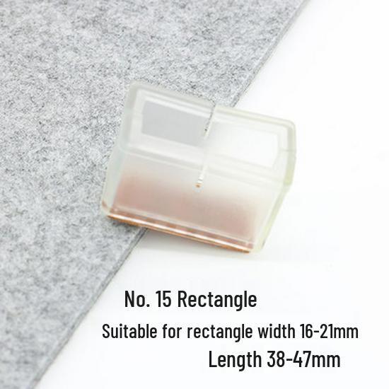 Transparent Non-Slip Chair and Table Leg Protective Covers