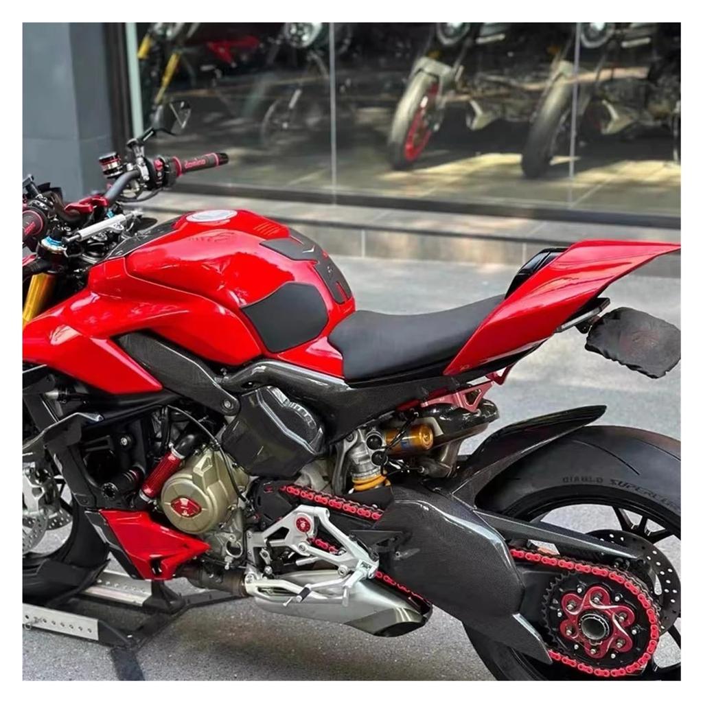 Motorcycle License Plate Stay for Ducati Panigale V2 V4 V4S 2018-2024 Motorcycle License Plate Holder LED Light Tail Tie Defender