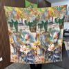 Womens Silk Cashmere Wool Scarf Winter Warm Square Shawl Fashion Luxury