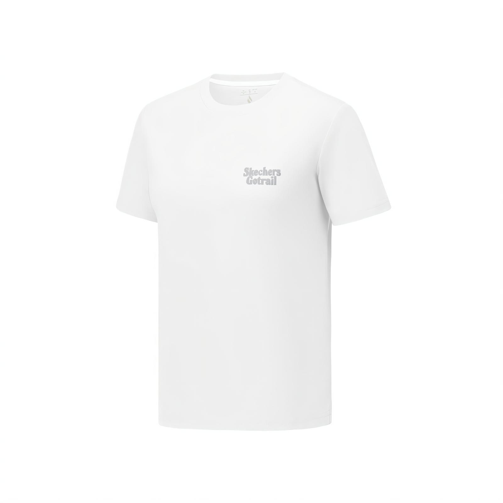 Skechers Fashion Simple Trendy Short Sleeve Regular T-Shirt Women tops P325W005-0019 S