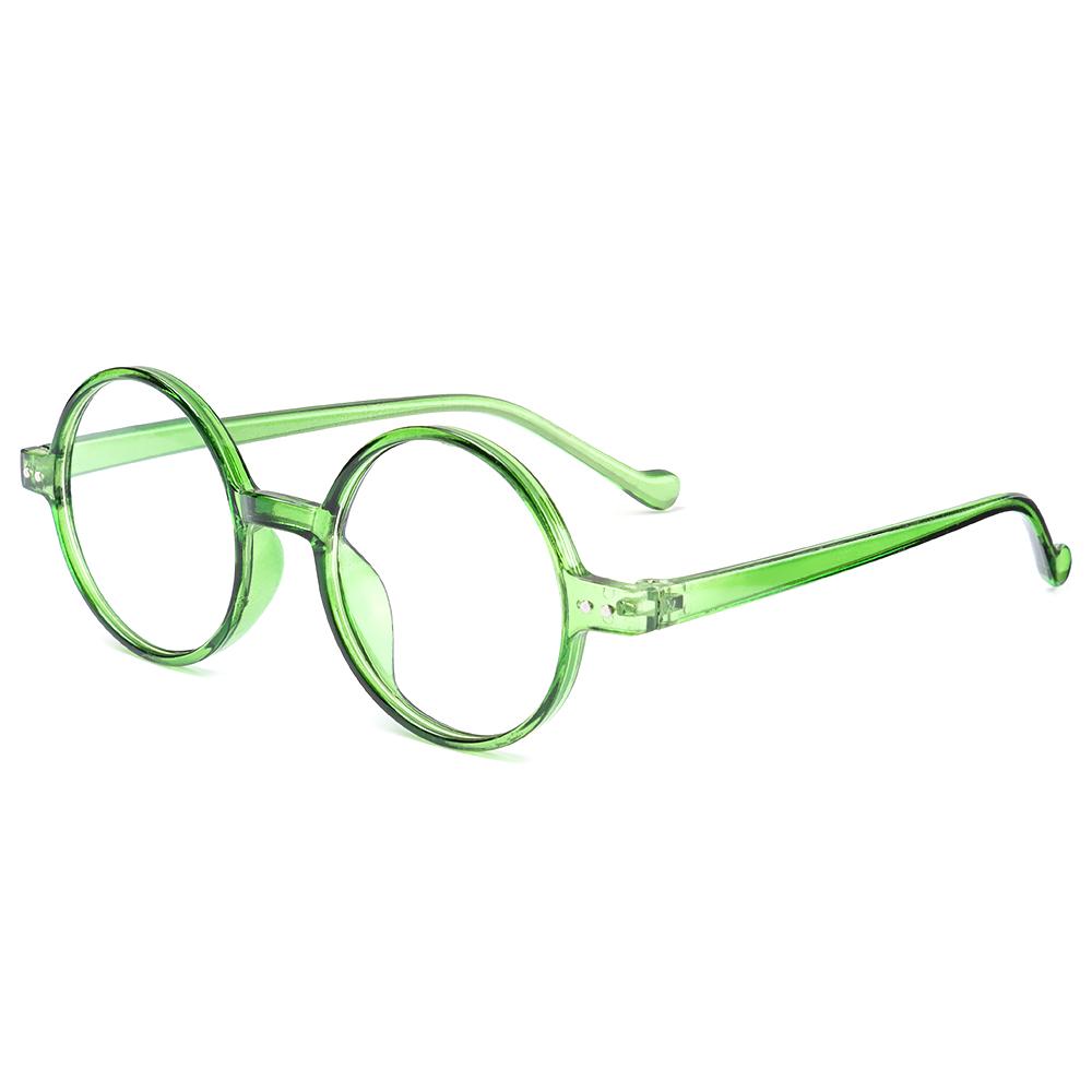 1Pc Portable Round Frame Anti-UV Blue Rays Reading Glasses Women Men Presbyopia Eyeglasses Eyeglasses Vision Care +1.0~+4.0