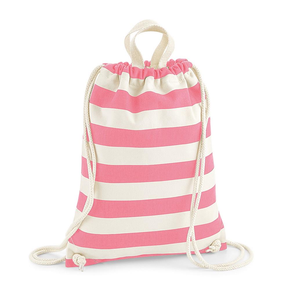 Westford Mill – Sac De Gym En Coton 12 Litres – Cordon De Serrage – Noir