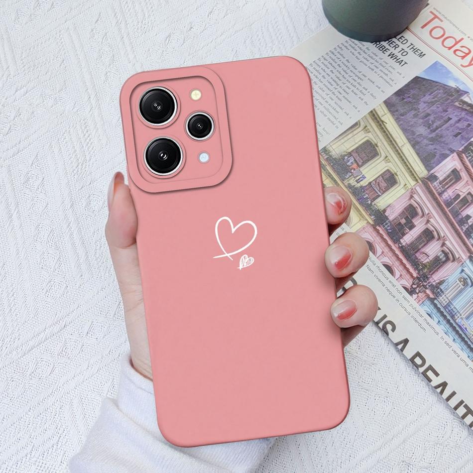 For Xiaomi Redmi 12 4G 5G 12C 11A Phone Case Hot Style Camera Protection Liquid Silicone Back Cover For Redmi12 12 C 11 A Bumper