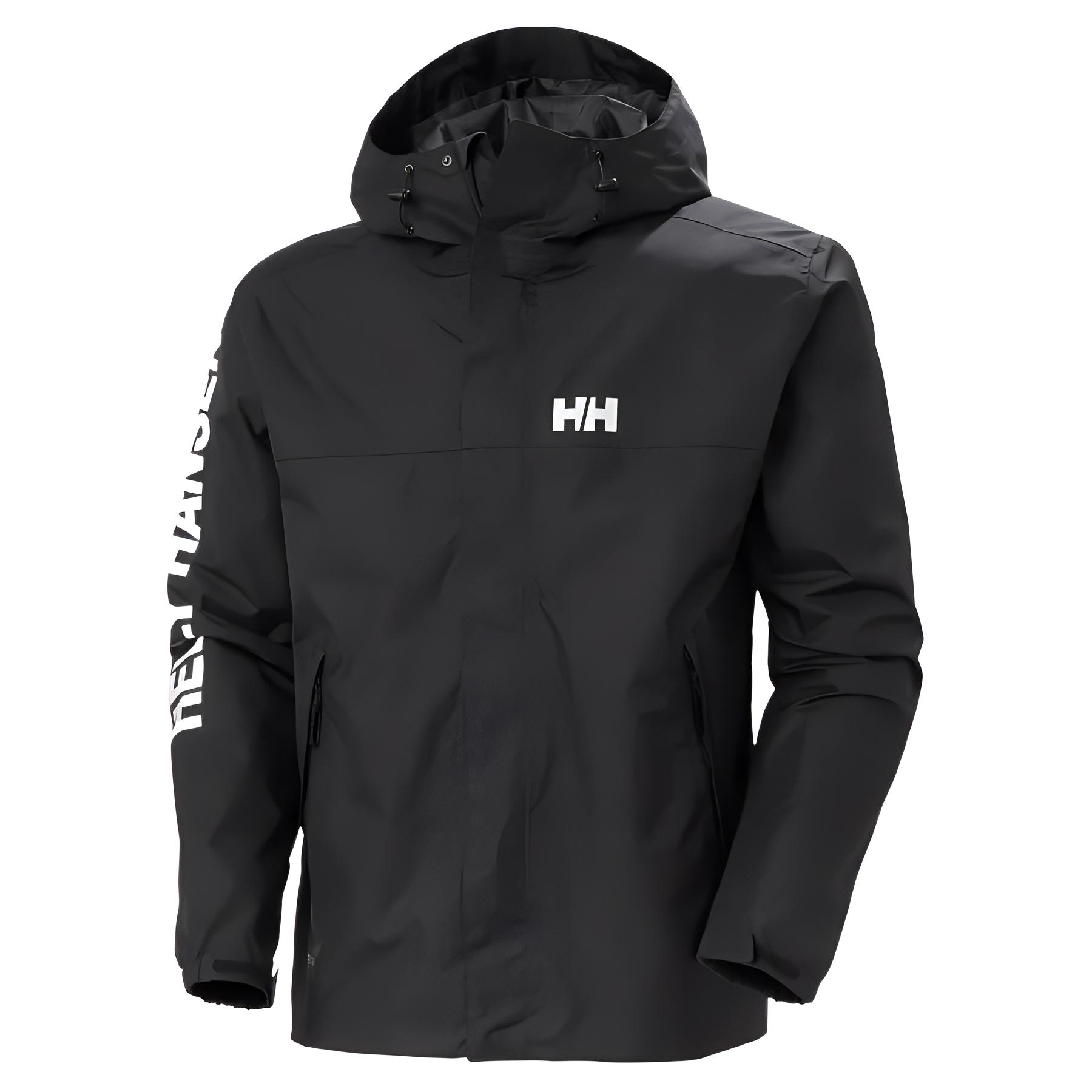 Helly Hansen logo-sleeve hooded jacket 64032-HH