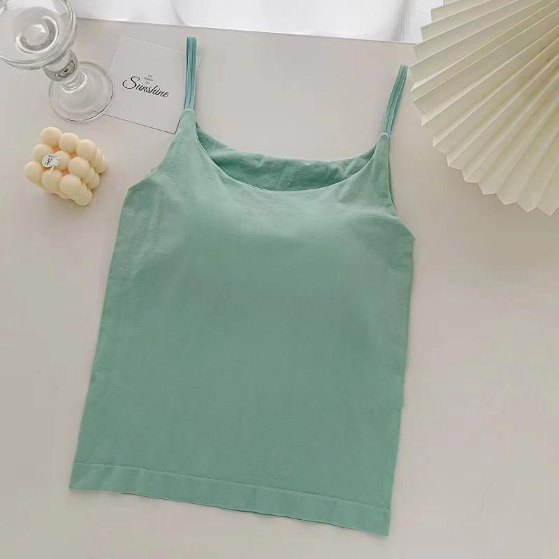Soft Seamless Padded Camisole Tank Top