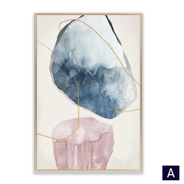 

Минималистичная абстрактная геометрическая текстура в форме большого холста, художественный постер, принт, настенная картина, современный скандинавский декор для гостиной 21cm×30cm NoFrame