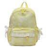 Schoolbag Japanese ins Small Fresh Simple School Bag Female Junior High School Student College Student Versatile Class Backpack Travel Backpack