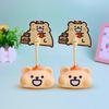 Bear Bug Change Bag Keychain Earphone Storage Bag Creative Cute Mini Bag Pendant