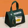 Portable Thermal Lunch Box Bags for Women Kids Food Storage Handbags Travel Picnic Pouch Insulated Cooler Bento Bag