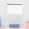 Rewritable Magnetic Whiteboard Refrigerator Calendar Message Board Monthly Planner Board